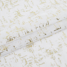Load image into Gallery viewer, Dainty Home Lindsey Linen Textured Metallic Light Filtering Grommet Curtain Panel Pair