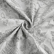 Load image into Gallery viewer, Dainty Home Anais Heavy Sculpted Jacquard Floral Textured Polyester Fabric Shower Curtain, 72" x 72"