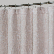 Load image into Gallery viewer, Dainty Home Boheme Medallion Jacquard Textured Soft Polyester Fabric Shower Curtain, 72" x 72"