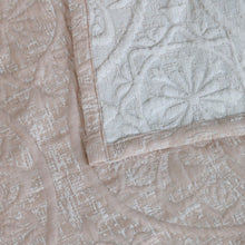 Load image into Gallery viewer, Dainty Home Boheme Medallion Jacquard Textured Soft Polyester Fabric Shower Curtain, 72" x 72"