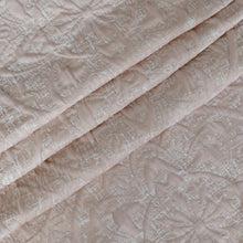 Load image into Gallery viewer, Dainty Home Boheme Medallion Jacquard Textured Soft Polyester Fabric Shower Curtain, 72" x 72"
