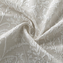 Load image into Gallery viewer, Dainty Home Elise Botanical Textured Soft Polyester Fabric Shower Curtain, 72" x 72"