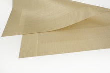 Load image into Gallery viewer, Dainty Home Sonata Woven Textilene Crossweave With Solid Geometric Pattern Reversible 12" x 18" Rectangular Placemat