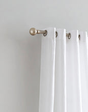 Load image into Gallery viewer, Dainty Home Verona 3D Crushed Silk Textured Light Filtering Grommet Single Panel