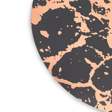 Load image into Gallery viewer, Dainty Home Marble Cork Foil Printed Marble Granite Designed Thick Cork Textured 15" x 15" Round Placemats