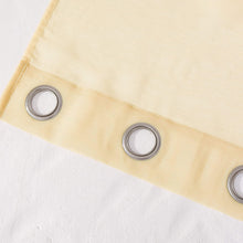 Load image into Gallery viewer, Dainty Home Malibu Solid Airy & Breathable Semi-Sheer Light Filtering Extra Wide Grommet Panel Pair