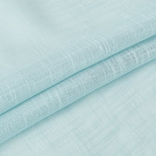 Load image into Gallery viewer, Dainty Home Hannah Solid Criss-Cross Weave Fabric Semi-Sheer Airy & Breathable Light Filtering Grommet Panel Pair