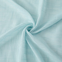 Load image into Gallery viewer, Dainty Home Hannah Solid Criss-Cross Weave Fabric Semi-Sheer Airy & Breathable Light Filtering Grommet Panel Pair