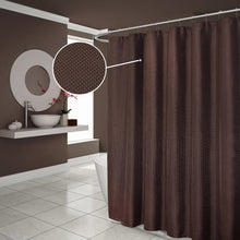 Load image into Gallery viewer, Dainty Home Hotel Collection Waffle Heavy Duty Fabric Waffle Weave Hotel Quality Shower Curtain