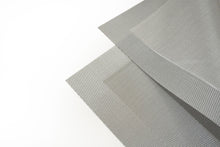Load image into Gallery viewer, Dainty Home Napa Woven Textilene Crossweave With Solid Geometric Pattern Reversible 12" x 18" Rectangular Placemat