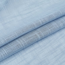Load image into Gallery viewer, Dainty Home Hannah Solid Criss-Cross Weave Fabric Semi-Sheer Airy & Breathable Light Filtering Grommet Panel Pair