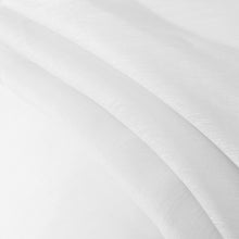 Load image into Gallery viewer, Dainty Home Summer Breeze Boho Solid Semi-Sheer Light Filtering Curtains Set of 4 Panels in White