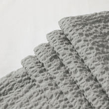 Load image into Gallery viewer, Dainty Home Tranquility Embossed Seersucker Designed 70" x 72" Shower Curtain