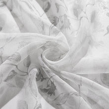 Load image into Gallery viewer, Dainty Home Cecily Linen Textured Metallic Light Filtering Grommet Curtain Panel Pair
