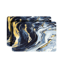 Load image into Gallery viewer, Dainty Home Marble Cork Foil Printed Marble Granite Designed Thick Cork Textured 12" x 18" Rectangular Placemats
