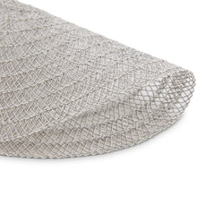 Load image into Gallery viewer, Dainty Home Urban 15" Round Woven Placemats Set of 6 - Durable, Reversible &amp; Non-Slip Table Mats
