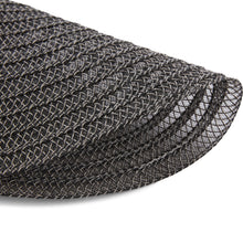 Load image into Gallery viewer, Dainty Home Urban 15" Round Woven Placemats Set of 6 - Durable, Reversible &amp; Non-Slip Table Mats
