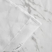 Load image into Gallery viewer, Dainty Home Chloe Linen Textured Metallic Light Filtering Grommet Curtain Panel Pair
