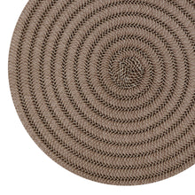 Load image into Gallery viewer, Dainty Home Urban 15" Round Woven Placemats Set of 6 - Durable, Reversible &amp; Non-Slip Table Mats
