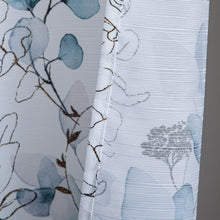 Load image into Gallery viewer, Dainty Home Sweet Garden Printed Fabric 3D Designed Textured Fabric Shower Curtain 70" x 72"
