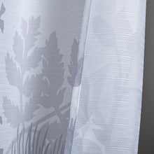 Load image into Gallery viewer, Dainty Home Floral Field Printed Fabric 3D Designed Textured Fabric Shower Curtain 70" x 72"
