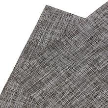 Load image into Gallery viewer, Dainty Home Madison Reversible Woven Vinyl Rectangular Placemats with Metallic Weave, Set of 6
