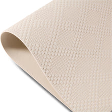 Load image into Gallery viewer, Dainty Home Basel Premium Vegan Leather Reversible 2 Pattern 12" x 18" Rectangular Placemat Set Of 4
