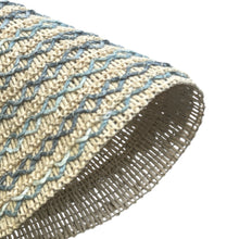 Load image into Gallery viewer, Dainty Home Belmar 15" Round Natural Paper Multicolor Placemats Set of 4 - Durable Table Mats
