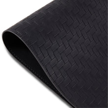 Load image into Gallery viewer, Dainty Home Lausanne Premium Vegan Leather Reversible 2 Pattern 12" x 18" Rectangular Placemat Set Of 4
