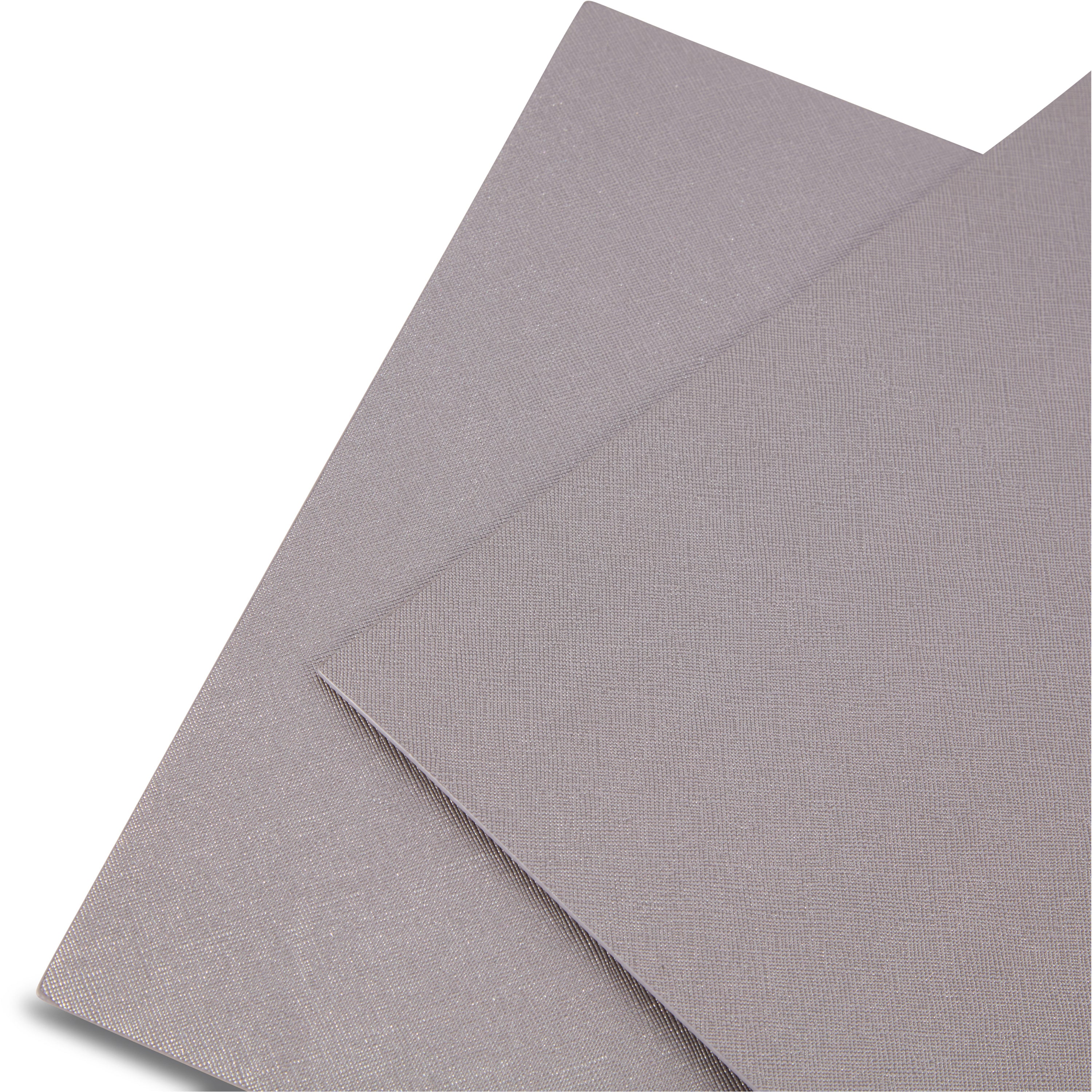 Dainty Home Manhasset Premium Vegan Leather Reversible 2 Pattern 12" x 18" Rectangular Placemat Set Of 4