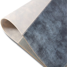 Load image into Gallery viewer, Dainty Home Milano Premium Vegan Leather Reversible 2 Pattern 12" x 18" Rectangular Placemat Set Of 4

