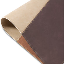 Load image into Gallery viewer, Dainty Home Milano Premium Vegan Leather Reversible 2 Pattern 12" x 18" Rectangular Placemat Set Of 4
