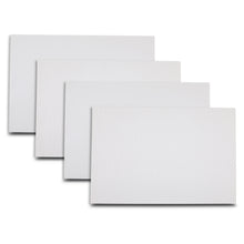 Load image into Gallery viewer, Dainty Home Ridges Premium Vegan Leather Reversible 2 Pattern 12" x 18" Rectangular Placemat Set Of 4
