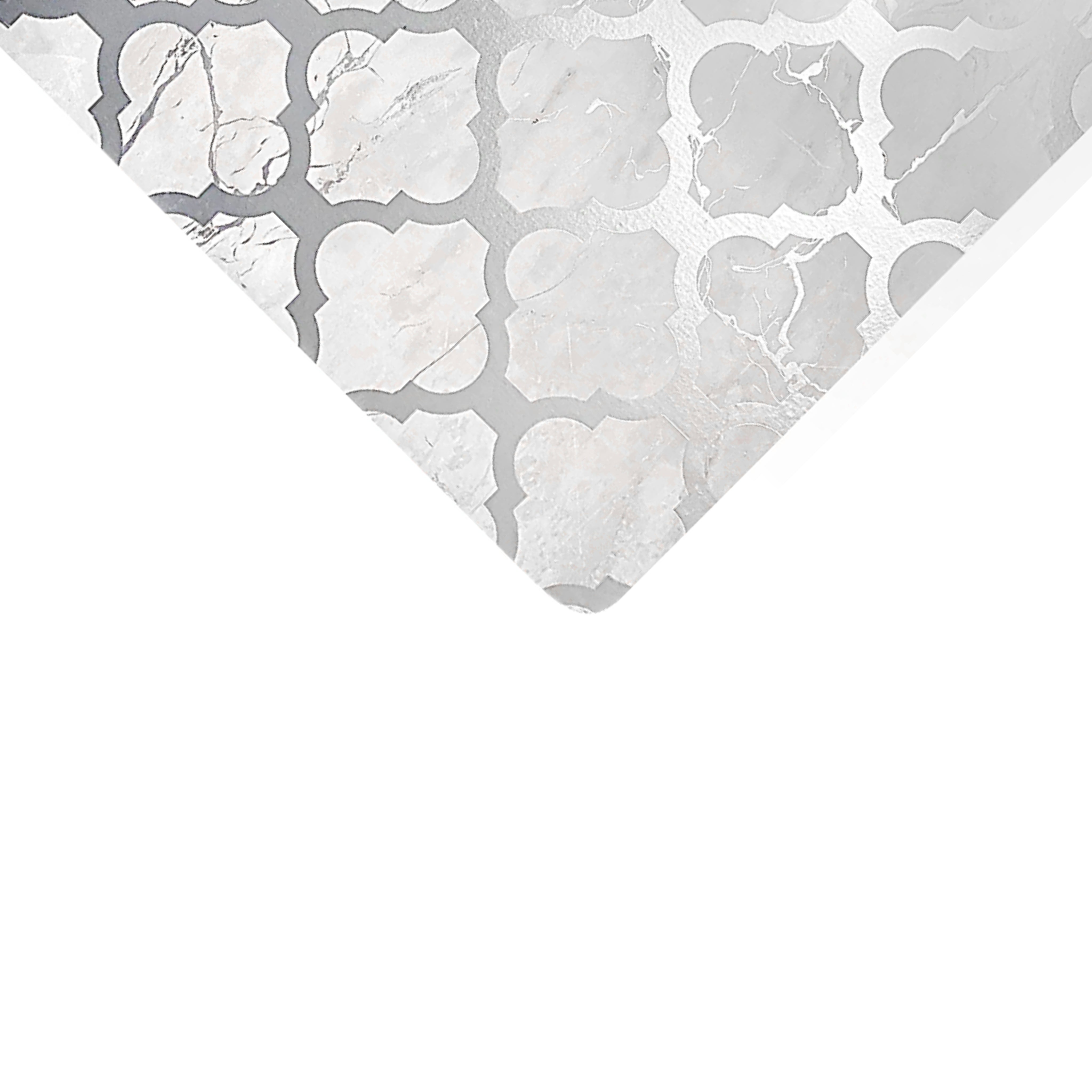 Dainty Home Marble Cork Foil Printed Marble Granite Designed Thick Cork Textured 12" x 18" Rectangular Placemats