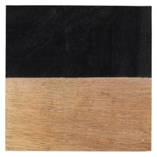 Load image into Gallery viewer, Dainty Home Wood And Resin Designed 4" Square Coaster Set Of 4
