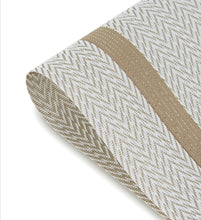 Load image into Gallery viewer, Dainty Home Annandale Woven Texteline Textured Design Reversible 12" x 18" Rectangular Placemats Set of 6
