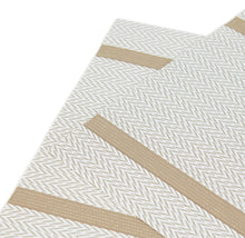 Load image into Gallery viewer, Dainty Home Annandale Woven Texteline Textured Design Reversible 12" x 18" Rectangular Placemats Set of 6
