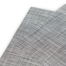 Load image into Gallery viewer, Dainty Home Bristol Woven Texteline Textured Design Reversible 12" x 18" Rectangular Placemats Set of 6
