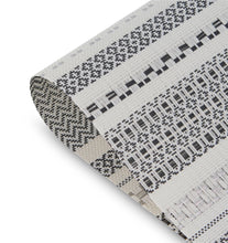 Load image into Gallery viewer, Dainty Home Maya Woven Texteline Textured Design Reversible 12" x 18" Rectangular Placemats Set of 6
