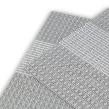 Load image into Gallery viewer, Dainty Home Milan Woven Texteline Textured Design Reversible 12" x 18" Rectangular Placemats Set of 6
