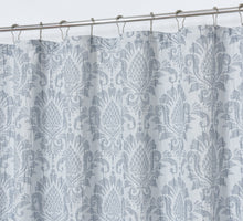 Load image into Gallery viewer, Dainty Home Vanessa Medallion Jacquard Textured Soft Polyester Fabric Shower Curtain, 72" x 72"
