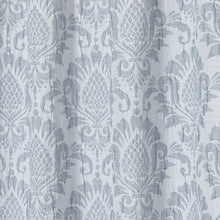 Load image into Gallery viewer, Dainty Home Vanessa Medallion Jacquard Textured Soft Polyester Fabric Shower Curtain, 72" x 72"
