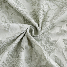 Load image into Gallery viewer, Dainty Home Anais Heavy Sculpted Jacquard Floral Textured Polyester Fabric Shower Curtain, 72" x 72"

