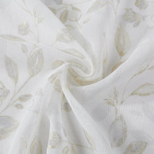 Load image into Gallery viewer, Dainty Home Cecily Linen Textured Metallic Light Filtering Grommet Curtain Panel Pair
