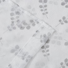 Load image into Gallery viewer, Dainty Home Clarissa Linen Textured Metallic Light Filtering Grommet Curtain Panel Pair
