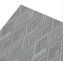 Load image into Gallery viewer, Dainty Home Diamond Woven Textilene Crossweave With Diamond Woven Design Reversible 12" x 18" Rectangular Placemats
