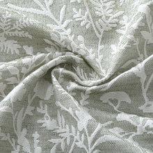 Load image into Gallery viewer, Dainty Home Elise Botanical Textured Soft Polyester Fabric Shower Curtain, 72" x 72"

