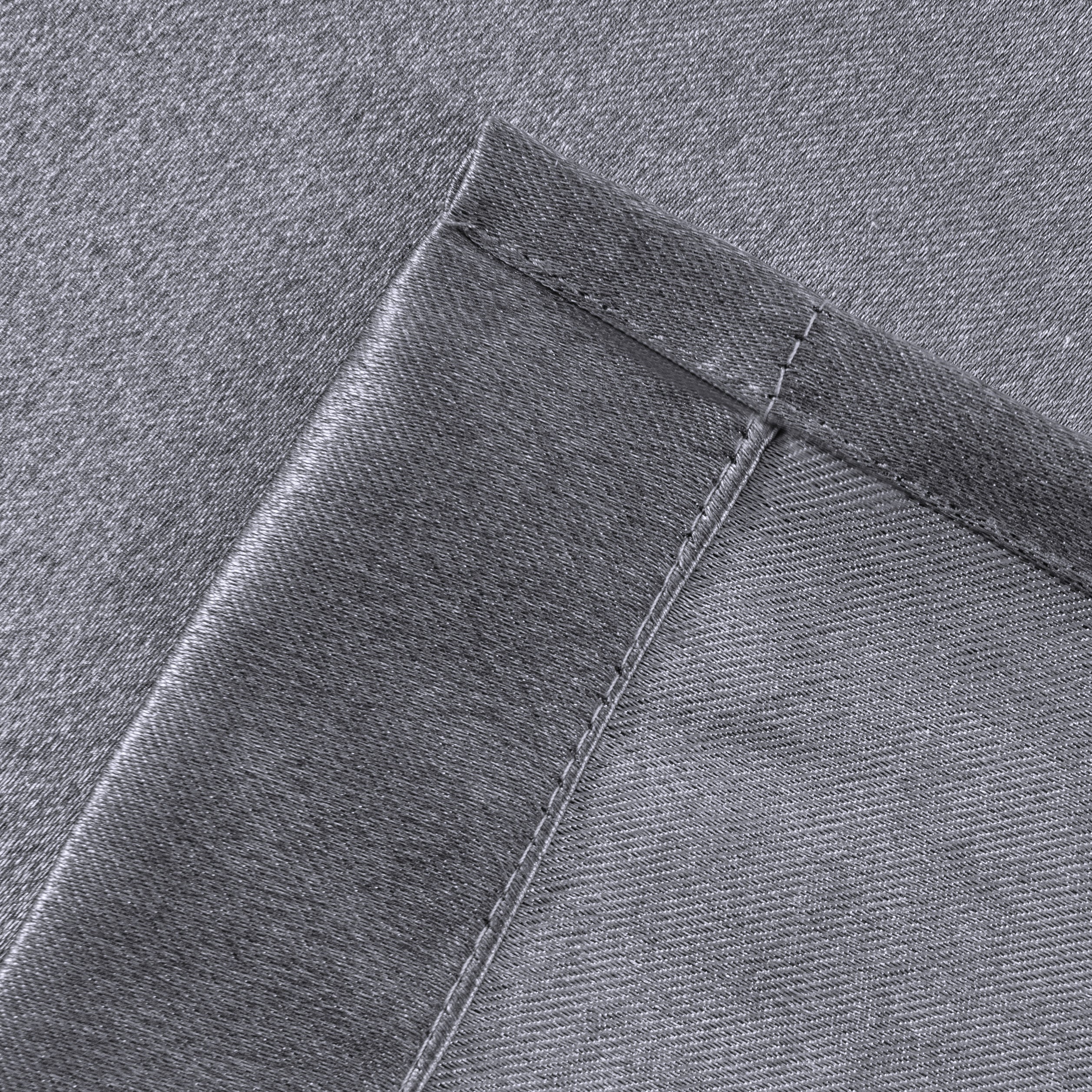 Dainty Home Brookville Textured 100% Blackout Luxurious Metallic Sheen Thermal Insulated Grommet Single Panel