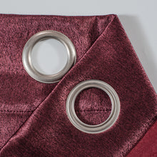 Load image into Gallery viewer, Dainty Home Brookville Textured 100% Blackout Luxurious Metallic Sheen Thermal Insulated Grommet Single Panel
