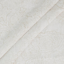 Load image into Gallery viewer, Dainty Home Shelley Heavy Jacquard Floral Textured Fabric Soft Polyester Shower Curtain, 72" x 72"
